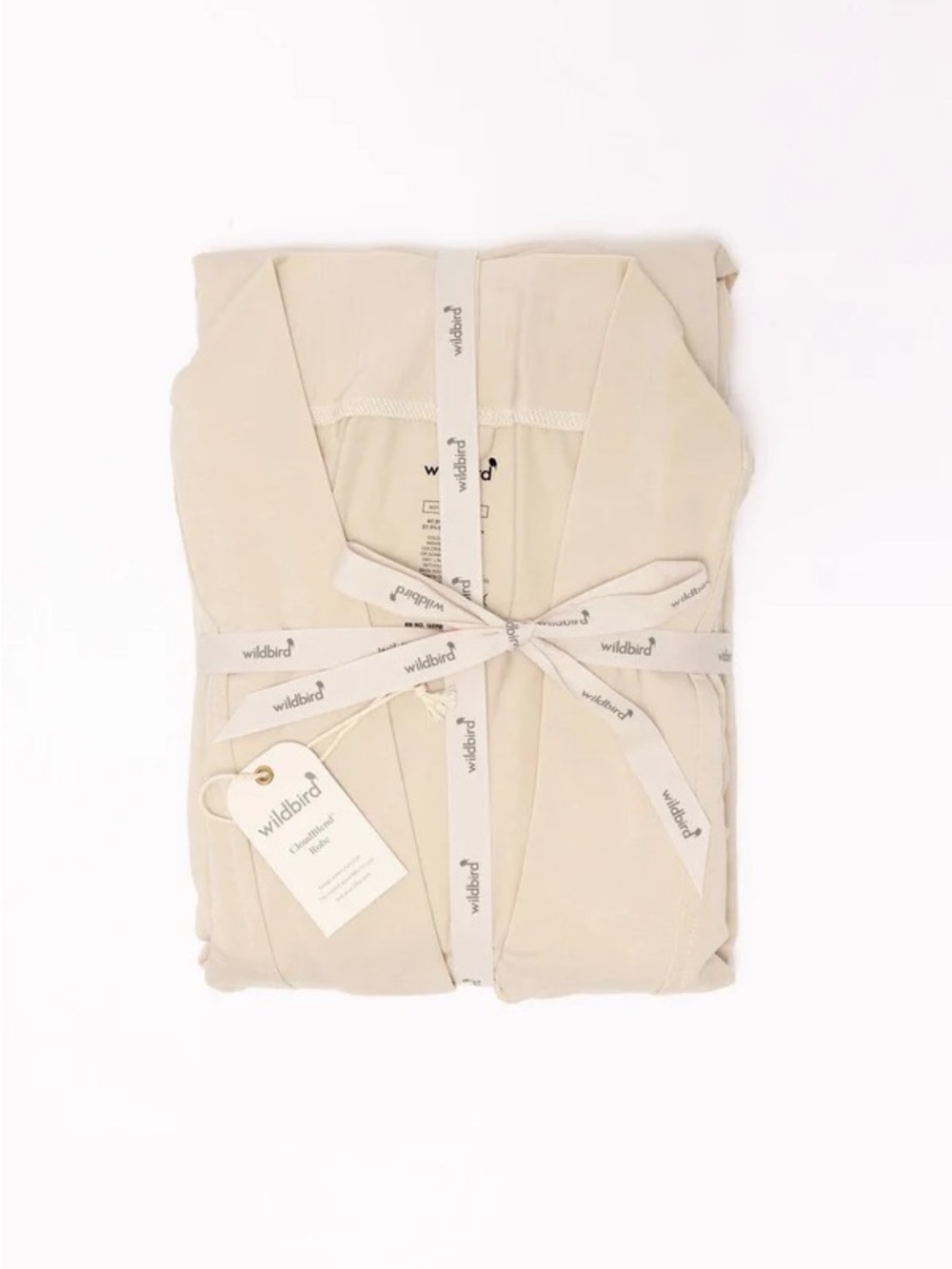 WildBird Cream Women's Lightweight Robe Wrap
